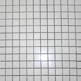 Thassos Marmor Mosaik 2,3x2,3cm